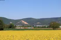 4111 und 4116 als 5 Mannheim - Weinheim bei Edingen 22.4.20