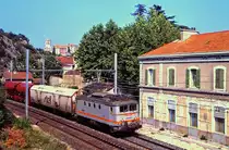 SNCF BB8111, Viviers sur Rhône, 31.08.1991.