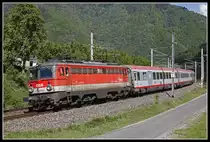 1142 688 mit IC610 bei Bruck an der Mur am 12.05.2020.