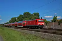 DB Regio 114 013 am 21.05.20 in Rodenbach (Main Kinzig Kreis) 