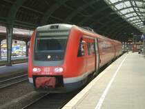 BR 612 548-8 und 612 048-9 bilden den RE17  Sauerland-Express 
von Hagen Hbf. nach Kassel-Wilhelmsh�h