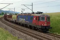 Re 620 047-1  Bex  bei Niederbipp zum RB Biel unterwegs am 22. Mai 2020.
Foto: Walter Ruetsch 