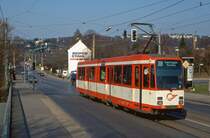 Bogestra 346, Hattingen Bochumer Straße, 15.03.1993.