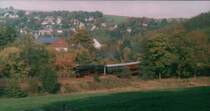 SEM Lok 50 3648 mit VSE Sonderzug zum 125 J�hrigen Jubil�um der Strecke Chemnitz-Aue/Sachs-hier im Zw�nitztal zw.Kemtau und burkhardtsdorf
