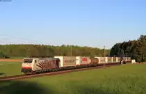 189 901-2 mit dem DGS 41856 (Trieste Campo Marzio-Köln Eifeltor) bei Gurgelhau 6.5.20