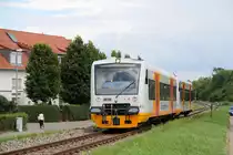 WEG (Schönbuchbahn) VT 414 + VT 430 // Holzgerlingen // 14. Juli 2017.
