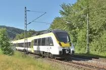 Abend RE 10a nach Heilbronn, hier in Neckargerach am 1.6.2020