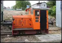 Ein Produkt aus Niedersachsen genauer aus Diepholz, Fa. Schöttler lässt grüßen, gehört zum Bestand der Angelner Dampfeisenbahn und stand am 27.5.2020 vor dem Lokschuppen in Kappeln.