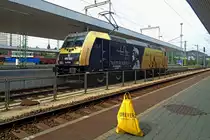 Am 7 Mai 2018 steht Matthias Corvinus, auch MAV 480 005 genannt, in Kelenföld.