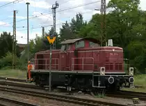 290 371-4 rangiert in Coswig.05.06.2020 14:36 Uhr.