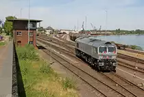 266 069 verlässt Godorf Hafen rtg Vochem am 02.06.2020