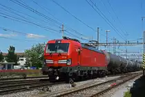 Siemens Vectron der DB 193 348-6 durchfährt den Bahnhof Pratteln. Die Aufnahme stammt vom 29.05.2020.