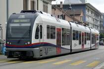 Nachschuss vom ABe 4/8 5014 der am 9.6.20 zum Bahnhof Dietikon unterwegs ist.