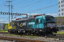 Siemens Vectron 193 717-6 durchfährt solo den Bahnhof Pratteln. Die Aufnahme stammt vom 29.05.2020.