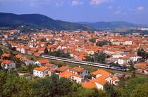 SNCF BB67403, Langeac, 5957/6, 03.09.1999, Ligne des Cévennes.