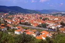 SNCF BB67403, Langeac, 5957/6, 03.09.1999, Ligne des Cévennes.