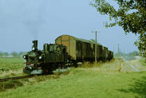 22. Oktober 1985, Güterverkehr auf der Schmalspurbahn Oschatz - Mügeln