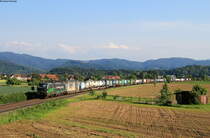 193 256-5 mit dem DGS 40250 (Gallarate-Aachen West) bei Kollmarsreute 16.5.20