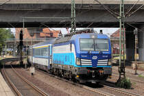 ELL unterwegs für CD mit EC 179 nach Prag in Hamburg-Harburg 17.6.2020