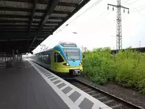 Der früheste Regionalexpress nach Nienburg steht hier in Löhne. Ein fünfteiliger Flirt. 18.06.2020 