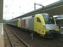 Br 182 als Dispo ES 64 U2 -047 der 3.Taurus von ABELLIO im
Schub der Rb 40 Ruhr Lenne Bahn,Essen-Hagen 