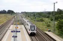 DB Regio 4110 xxx (Fahrzeugnummer unbekannt) // Löwenberg (Mark) // 1. Juli 2020