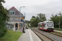 City-Bahn Chemnitz VT 513 // Templin Stadt // 1. Juli 2020