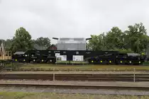 Uaai (84 50 995 2 990-9), Transportwagen für abgebrannte Brennelemente // Rheinsberg (Mark); Museumsteil // 1. Juli 2020