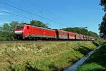 DBC 189 074 passiert Tilburg Oude Warande am 24 Juni 2020.