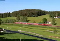 146 232-4 mit dem RE 4733 (Karlsruhe Hbf-Konstanz) bei Stockburg 27.5.20