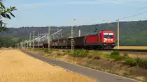 20. Juli 2019 in Pforta: 187 111-0 unterwegs in Richtung Naumburg. 
