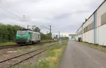 AKIEM (4)37015 (laut Railcolor an ITL vermietet) // Yutz // 4. Juli 2020
