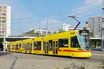 Be 6/10 Tango 181, auf der Linie 10, fährt zur Haltestelle ZOO Basel. Die Aufnahme stammt vom 16.05.2020.