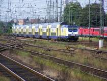 21.07.07, ME 146-04 kommt grade aus Hamburg und f�hrt in dem Bremer-Hbf ein.
