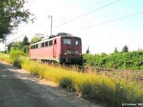 BR 140 815-5 am 20.7.07 Solo von Kornwestheim nach Stuttgart-Untert�rkheim unterwegs.