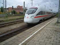 Einfahrt des ICE BR 411 in N�rnberg Hbf am 23.06.2007