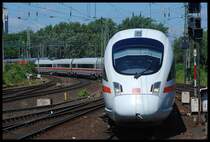 ICE T Einfahrt In Den Bahnhof Hamburg-Hbf Ziel Ist Leipzig/M�nchen �ber Berlin-Hbf 21.07.07