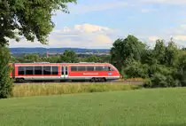 642 673 als RB Öhringen-Hessental am 26.07.2020 bei Gailenkirchen. 