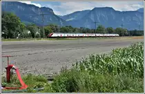 IR13 3274 mit Twindexx nach St.Gallen bei Maienfeld. (14.07.2020)