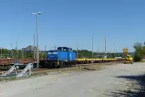 PRESS 346 019-6 (98 80 3345 212-5 D-PRESS) am 22.07.2020 beim pausieren in Jena-Göschwitz.
