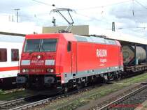 185 293-8 durchf�hrt Basel Badischer Bahnhof am 03.07.2007