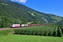 EU43 006 + 189 903 mit GAG 48861 am 08.07.2020 bei Albes.