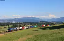 193 516-2 mit dem 40200 (Luino SBB-Kijfhoek Noord) bei Mühlau 23.6.20