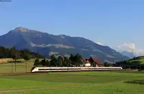 RABe 501 001-8 als IC 688 (Lugano-Basel SBB) bei Buonas 23.6.20
