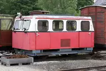 WSV X 614.902 am 26.Juli 2020 im Bahnhof Heidenreichstein.