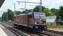 HSL Logistik GmbH, Hamburg [D]  187 536  [NVR-Nummer: 91 80 6187 536-8 D-HSL] am 28.07.20 Berlin Buch.