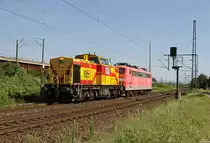 203 119 MEG mit 151 052 bei Porz Wahn am 29.07.2020