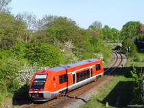 Nachschuss: 641 040 - Ausfahrt Bahnhof S�mmerda am 30.04.2007  