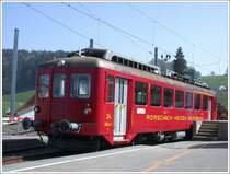 ABDeh 2/4 24 abgestellt in Heiden. (20.04.2007)