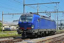 Siemens Vectron 193 492-6 durchfährt den Bahnhof Pratteln. Die Aufnahme stammt vom 25.06.2020.